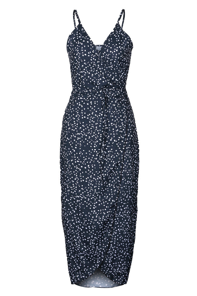 The Floral V-Neck Mini Dress