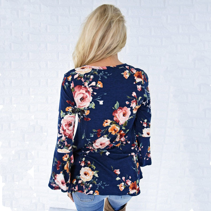 The V-Neck Long Sleeve T-Shirt