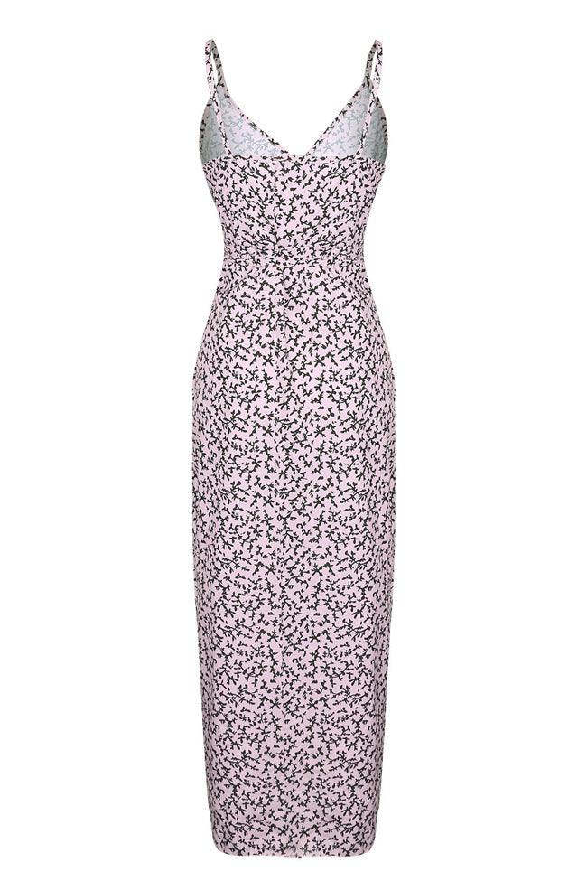 The Floral V-Neck Mini Dress