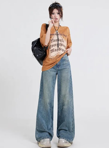 The Relaxed High Waist Jeans