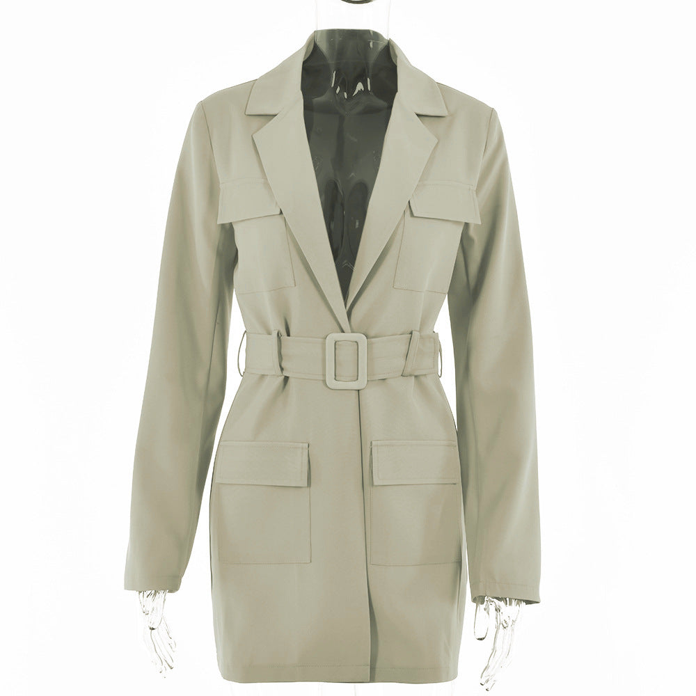 The Oversized Lapel Dress for Women