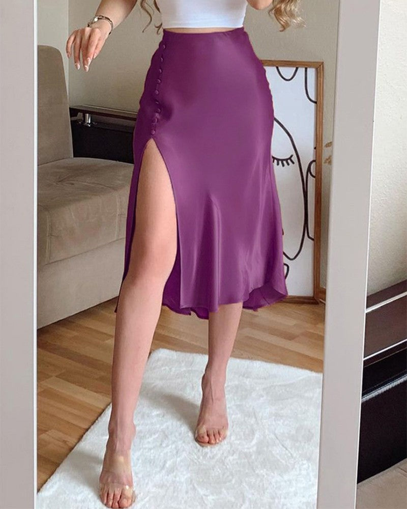 The Polka Dot Midi Skirt