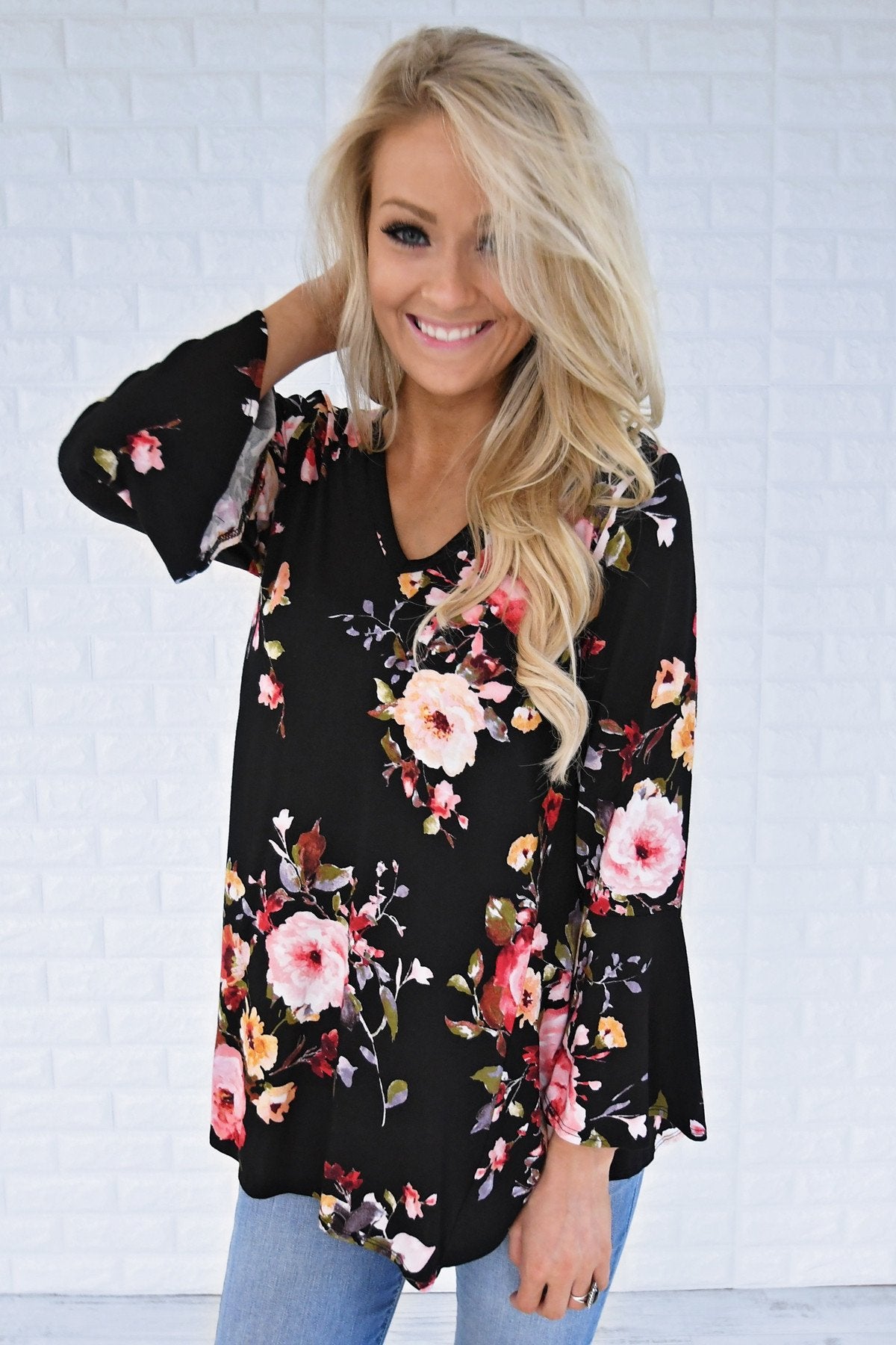 The V-Neck Long Sleeve T-Shirt