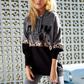 The Leopard Hooded Sweatshirt
