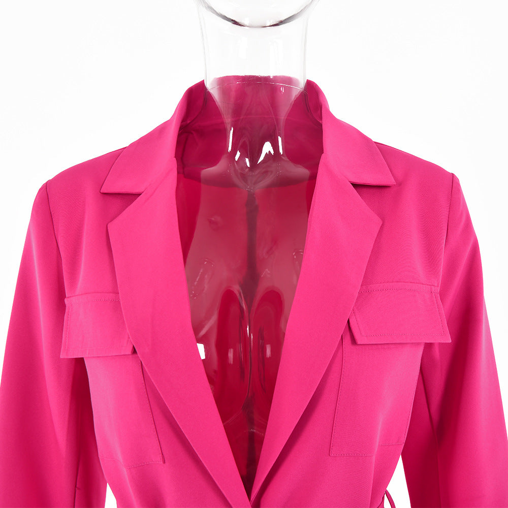 The Oversized Lapel Dress for Women