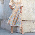 Chic Polka Dot Flowing Skirt for Women