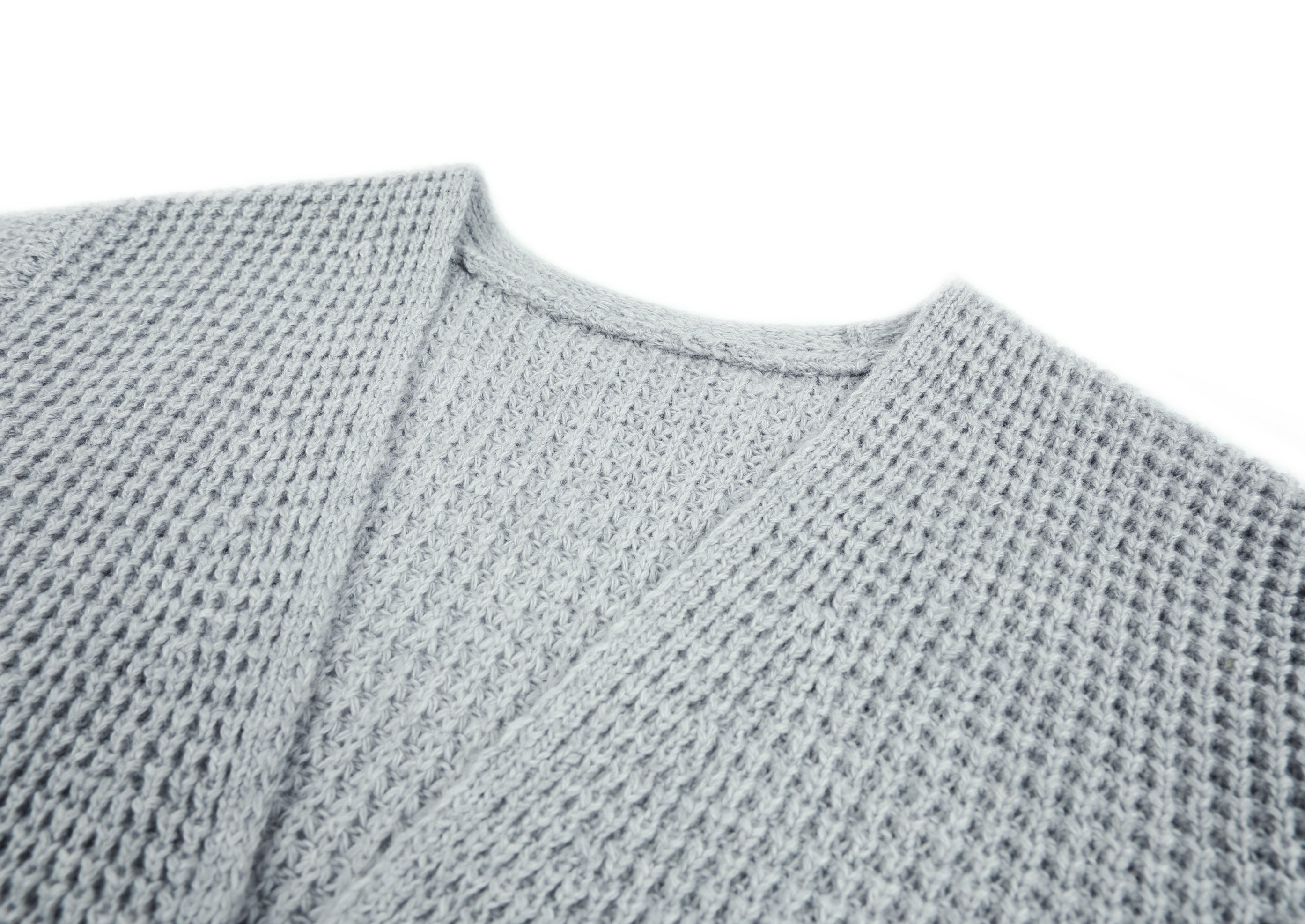 Ladies' Pocketed Knit Cardigan