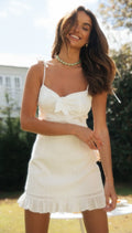 The Knot Detail Mini Dress