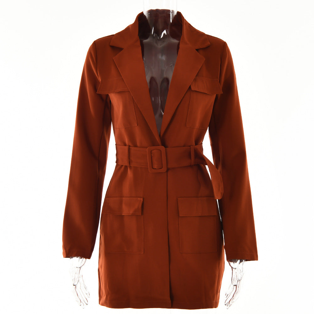 The Oversized Lapel Dress for Women